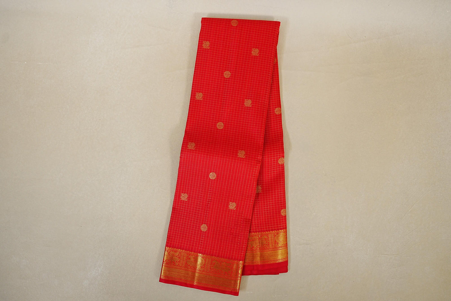 Red Heirloom Kanjivaram Silk Saree  online