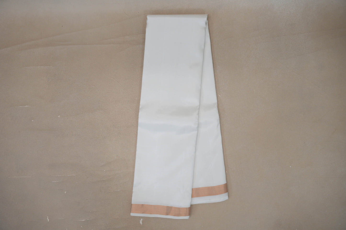 Milk White Light Weight Kanchipuram Silk Saree by Shreenivas Silks PSSR019631