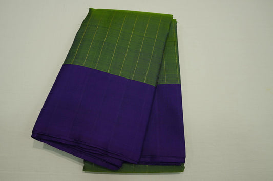 Mahendi green vintage kanchipuram silk saree
