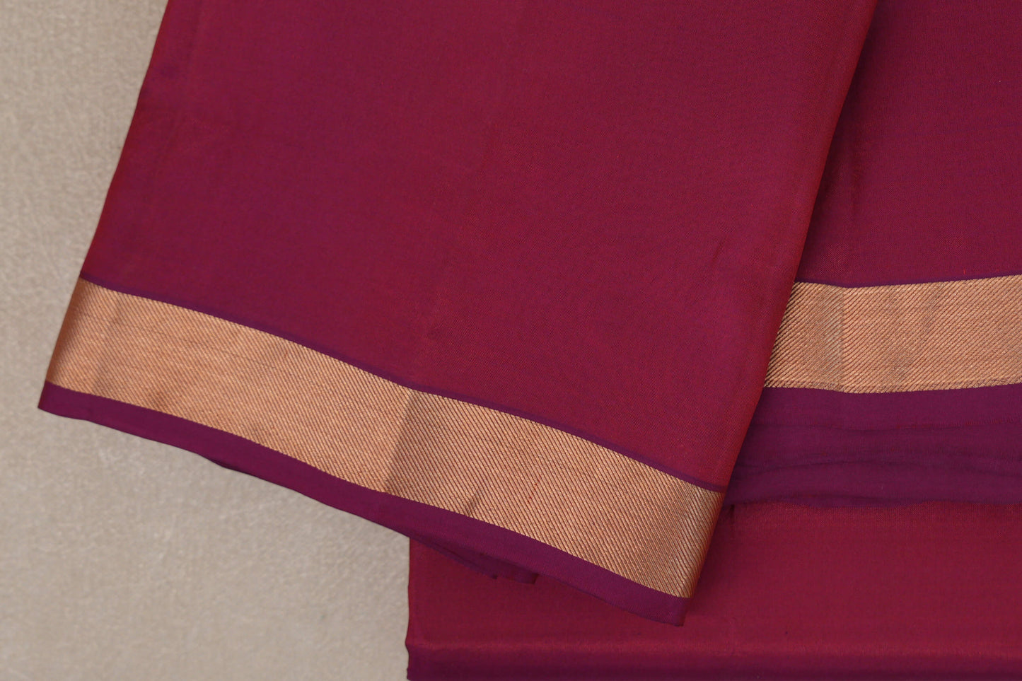 Bright Magenta Pink Light Weight Kanchipuram Silk Saree by Shreenivas Silks PSSR019635