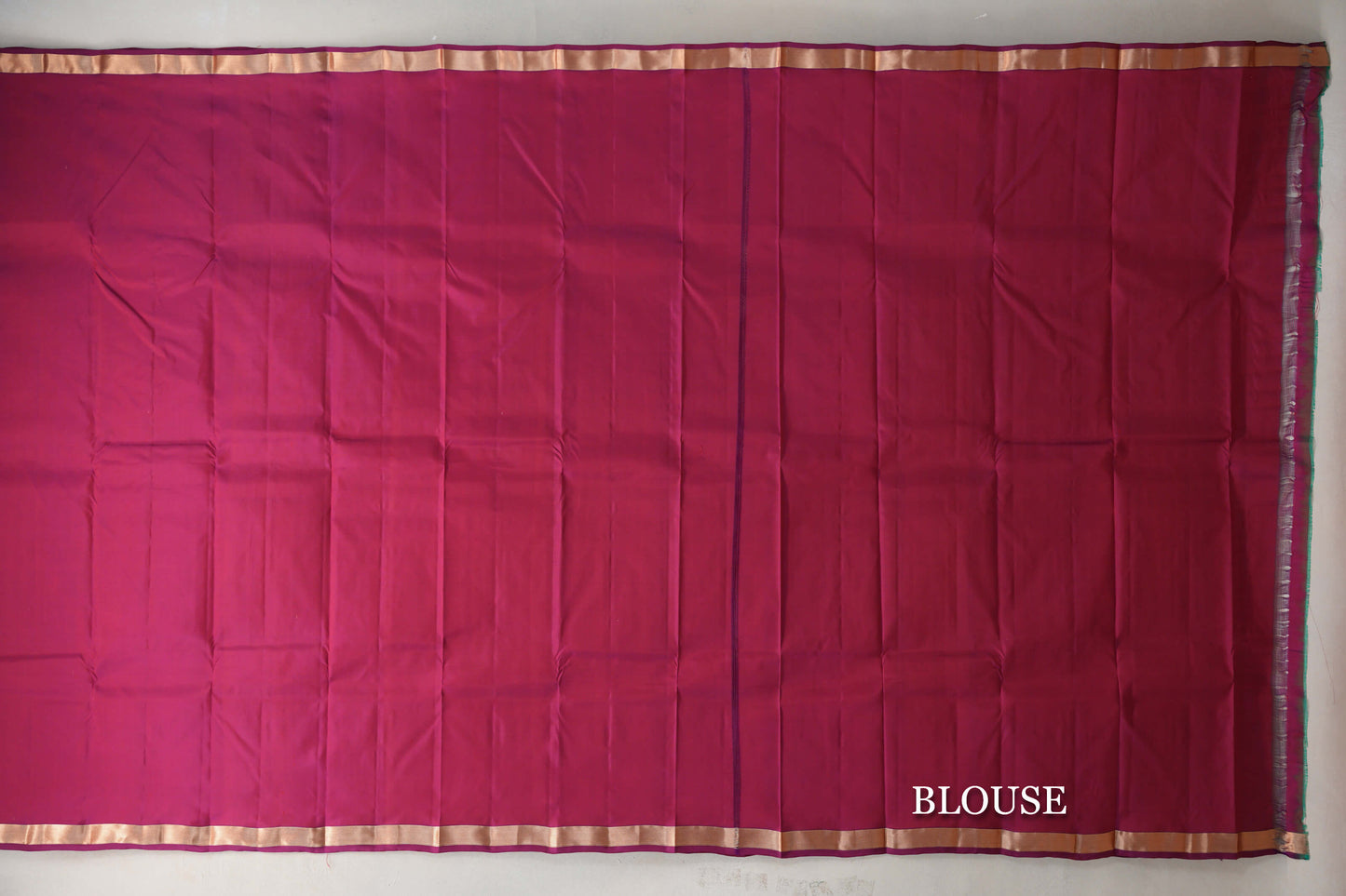 Bright Magenta Pink Light Weight Kanchipuram Silk Saree by Shreenivas Silks PSSR019635