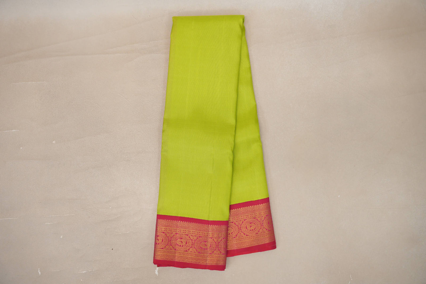 Parrot Green Vintage Kanjivaram Silk Saree online