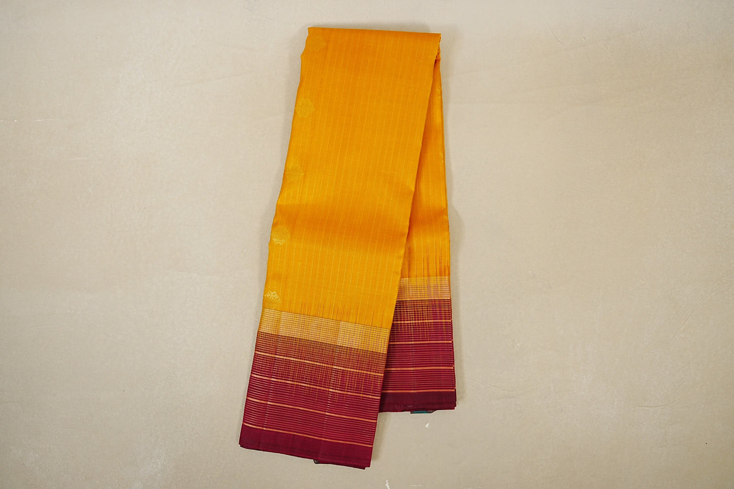 Mango Yellow Light weight Kanchipuram Silk Saree online