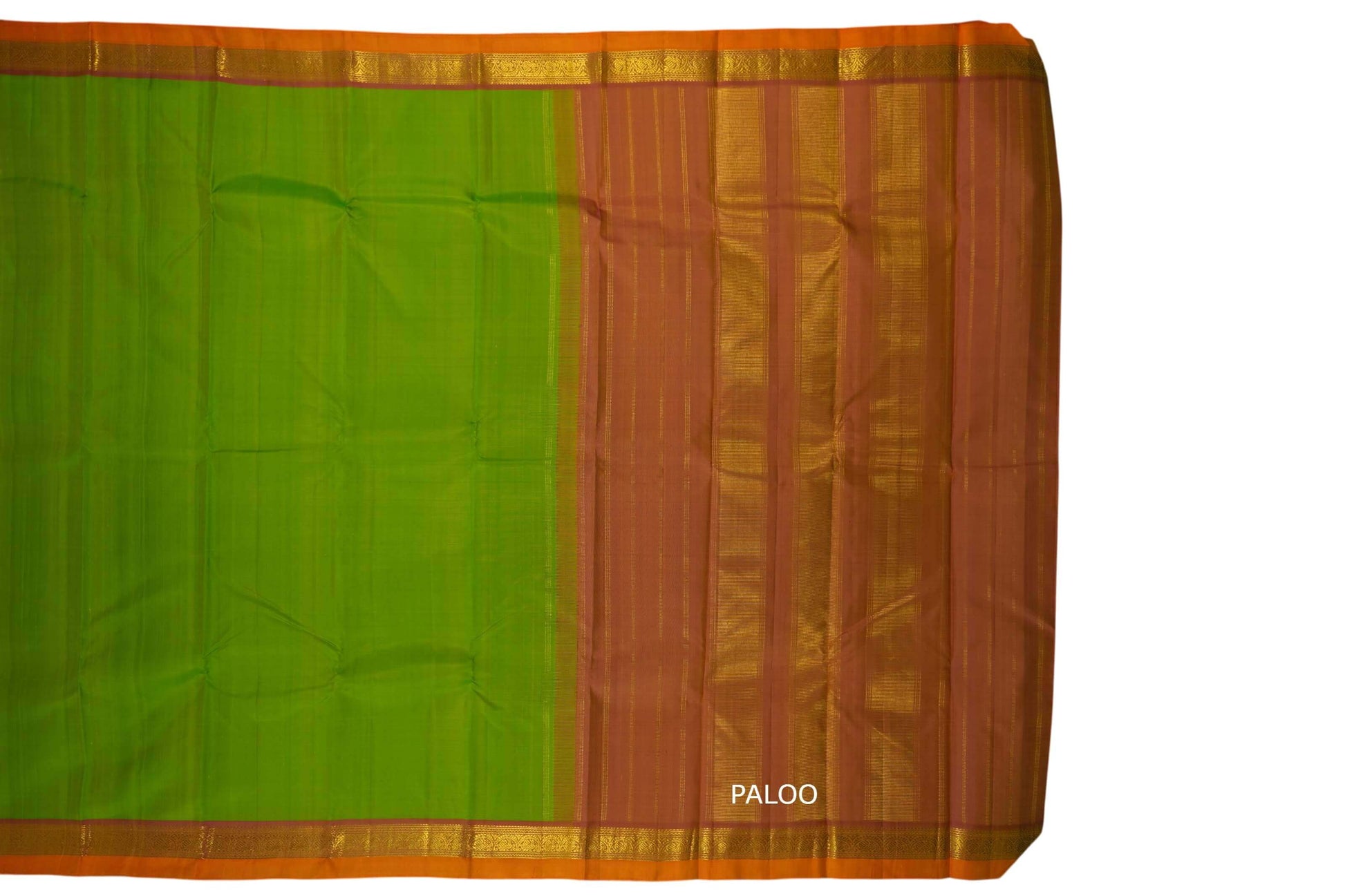 Online vintage kanchipuram silk saree paloo