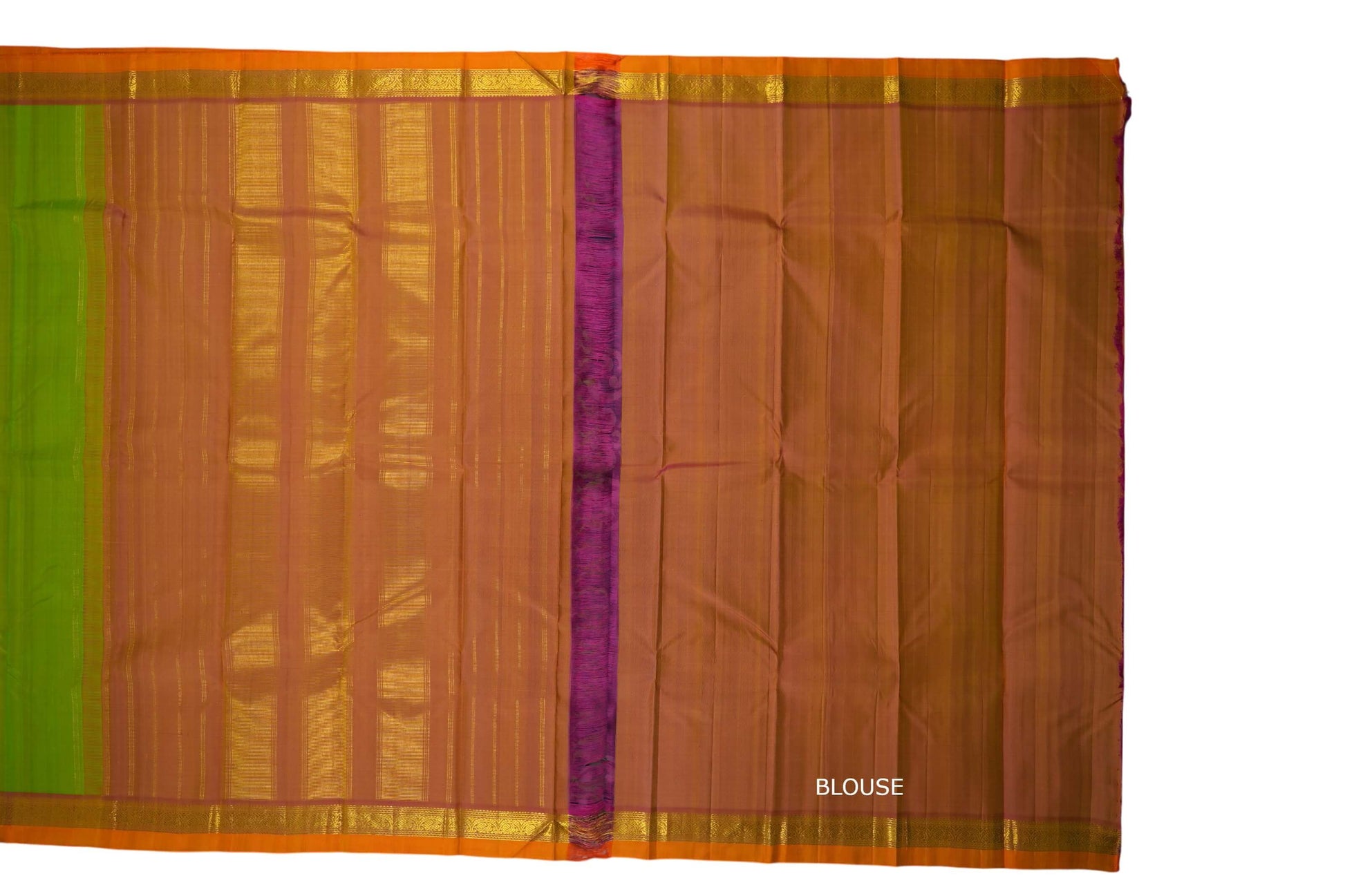 vintage kanchipuram silk saree blouse