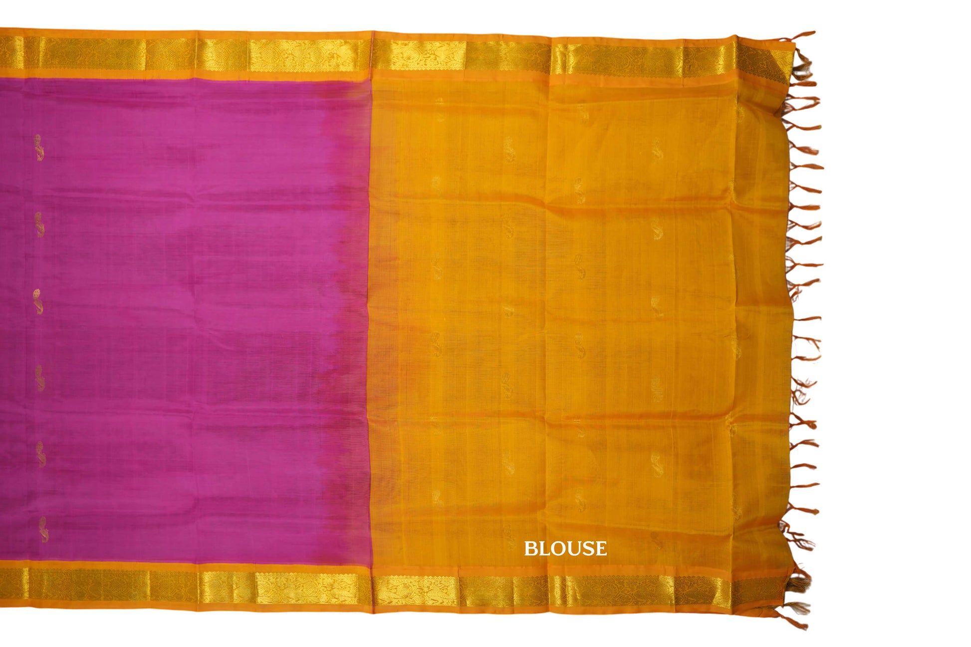 vintage silk cotton saree blouse