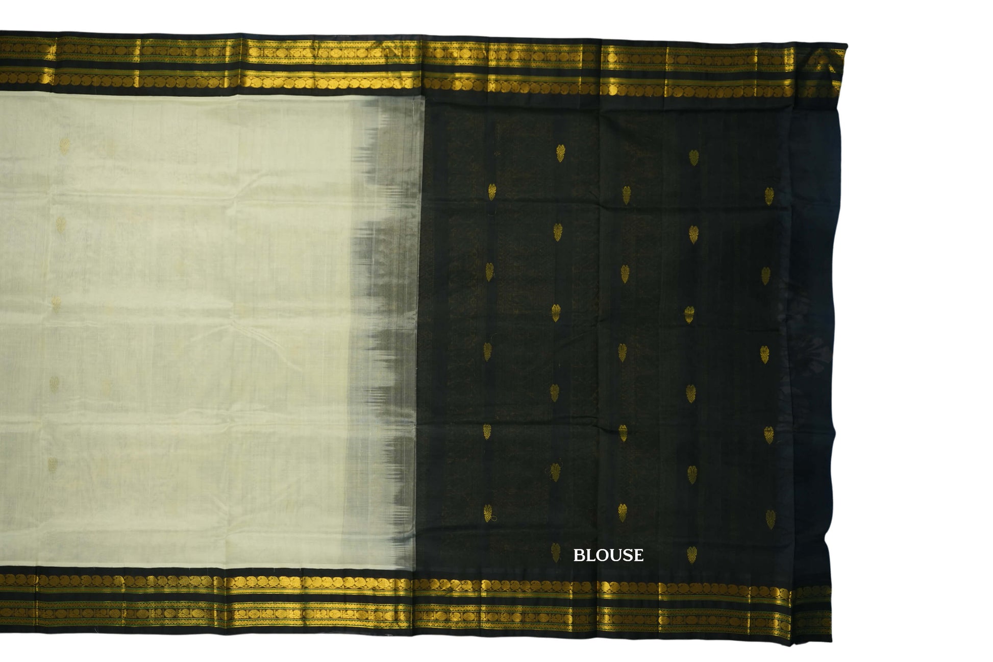 vintage silk cotton saree blouse