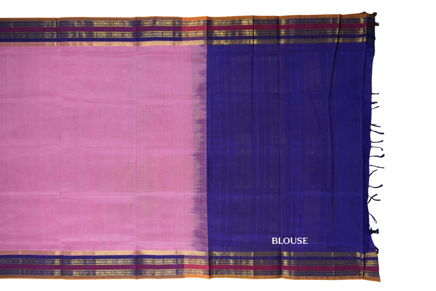 vintage silk cotton saree blouse