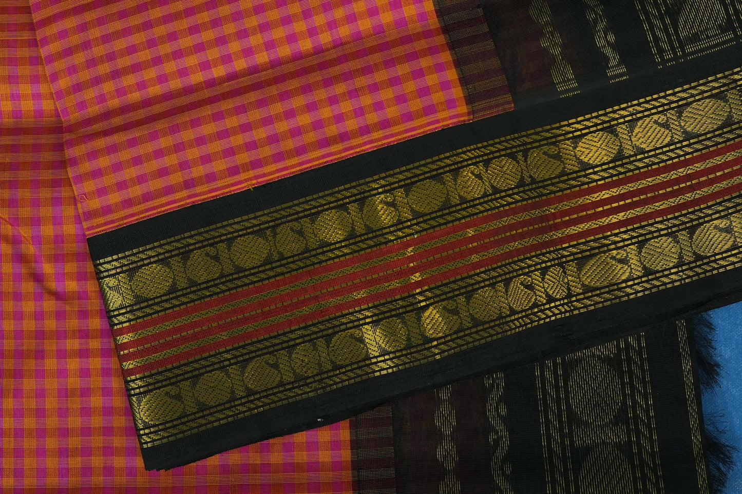 vintage silk cotton saree borders