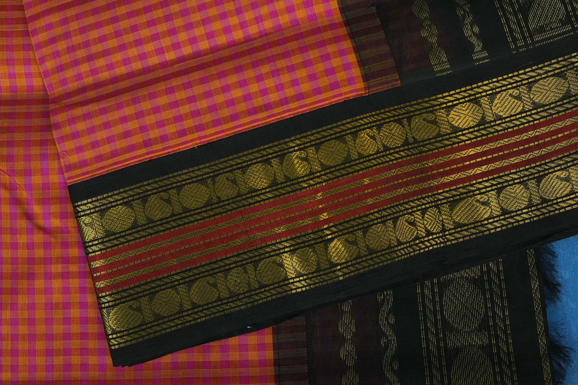 vintage silk cotton saree borders