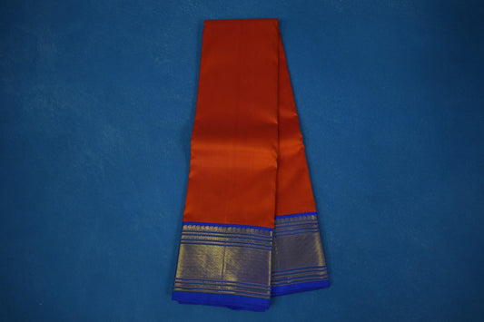 Plain vintage kanjivaram silk saree