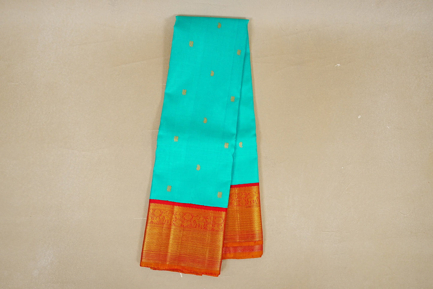 Rama Blue Vintage Kanjivaram Silk Saree online