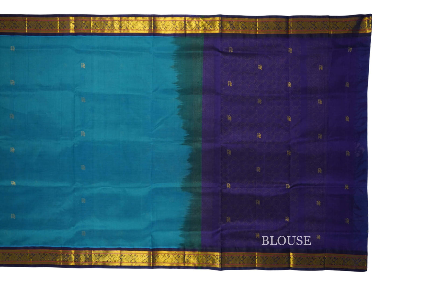 vintage silk cotton saree blouse