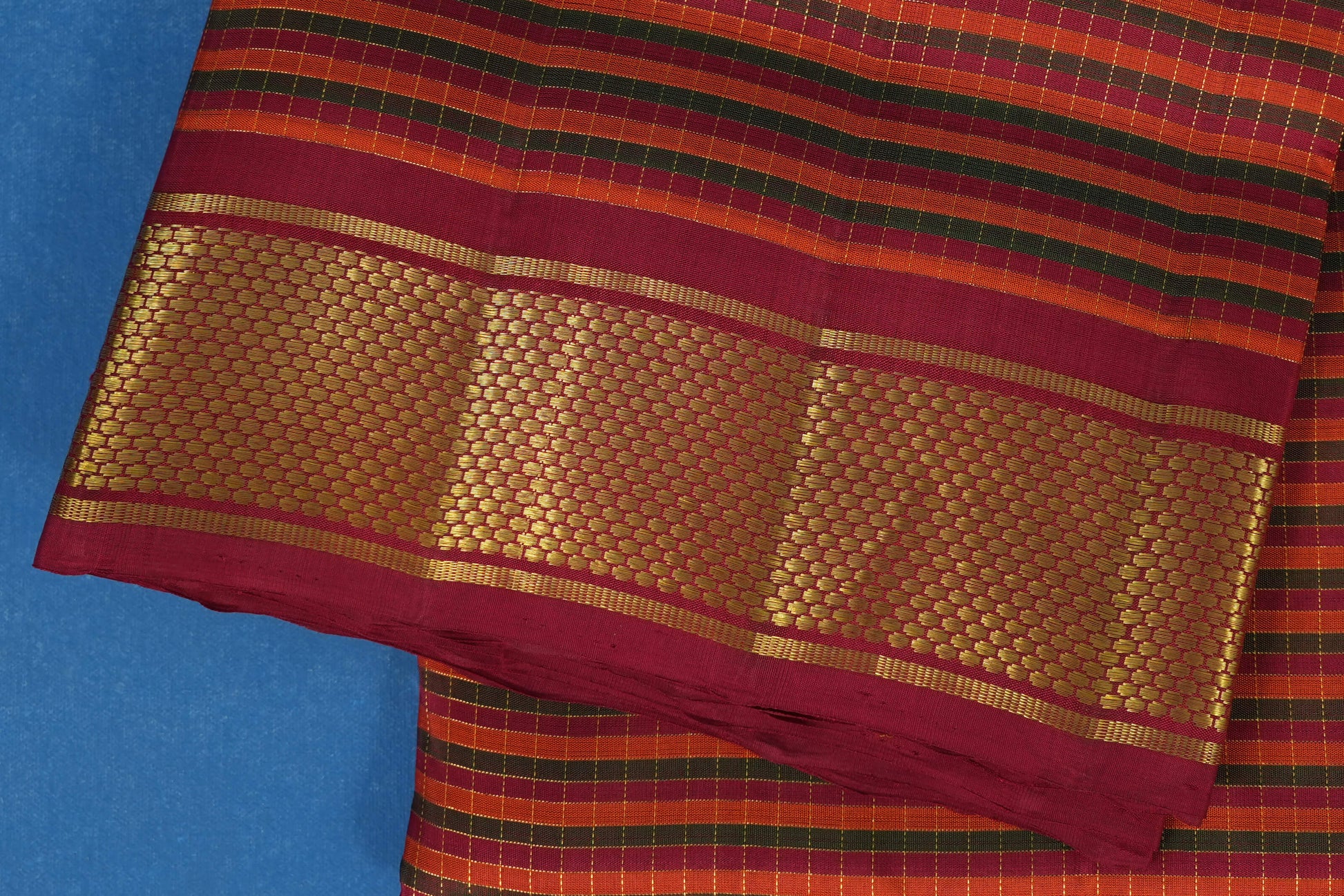 ten yards madisar silk saree borders