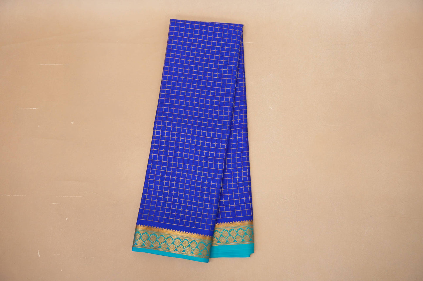 royal blue mysore silk saree online