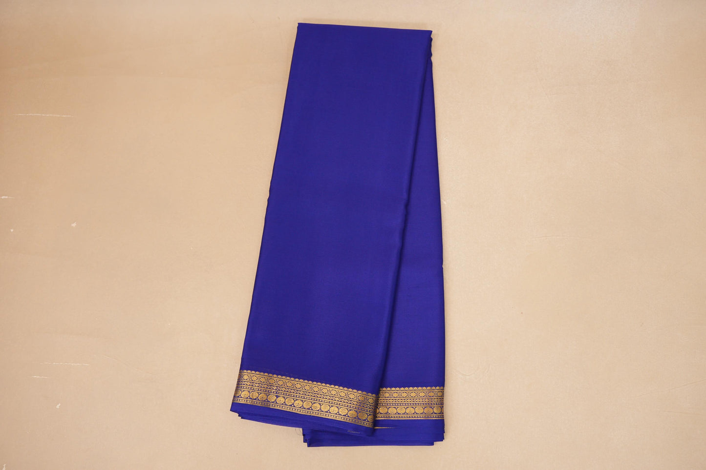 Deep Royal Blue Mysore Silk Saree  onliine