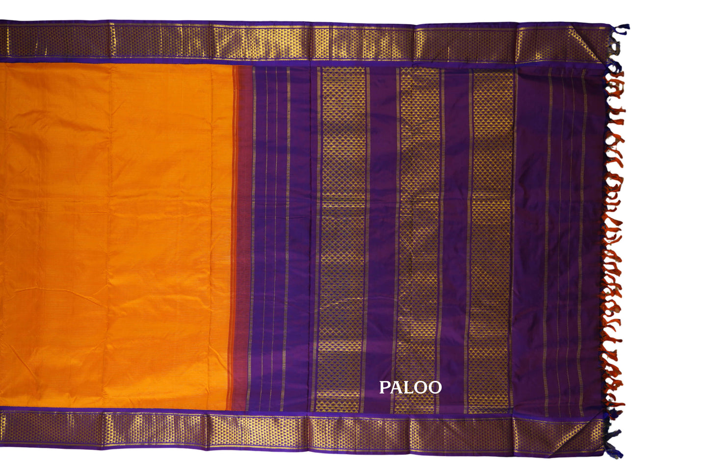 ten yards madisar silk saree paloo