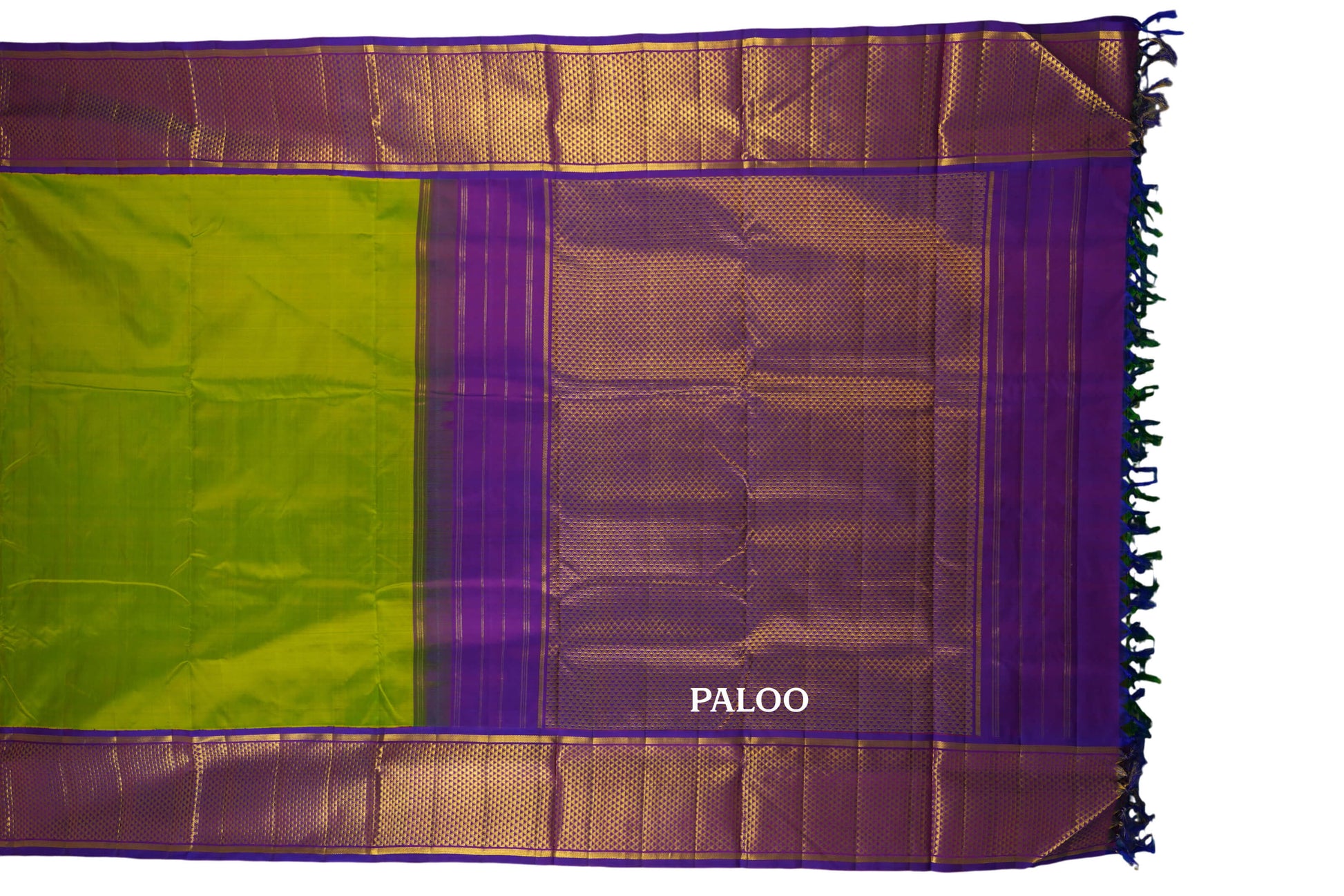 ten yards madisar silk saree paloo