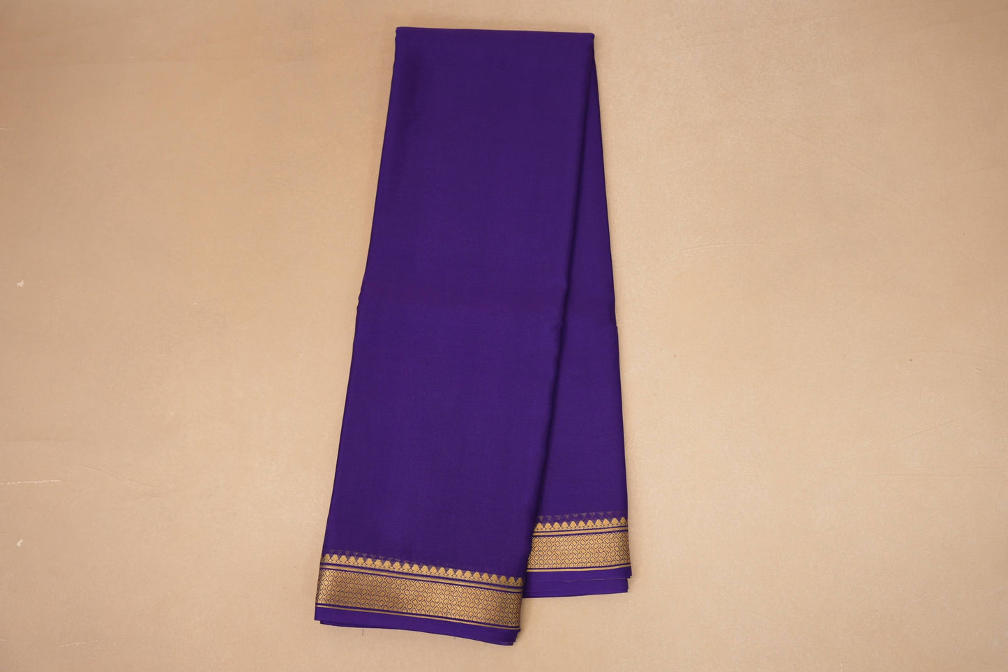 Deep Violet Mysore Silk Saree online