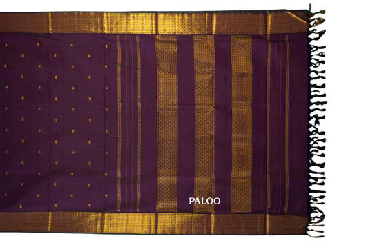 ten yards madisar silk saree paloo