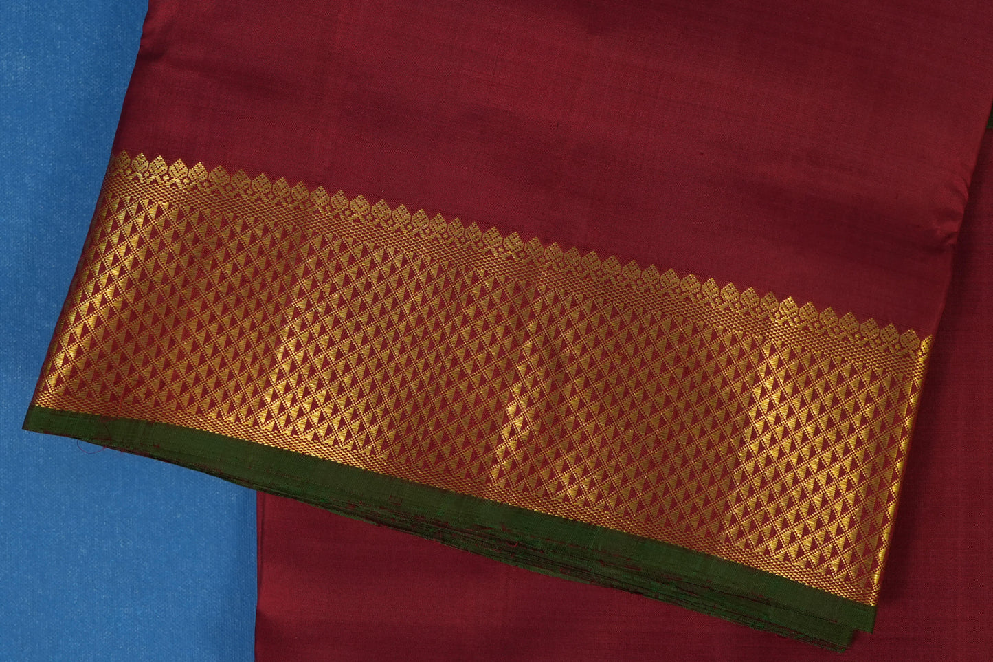 Plain ten yards madisar silk saree