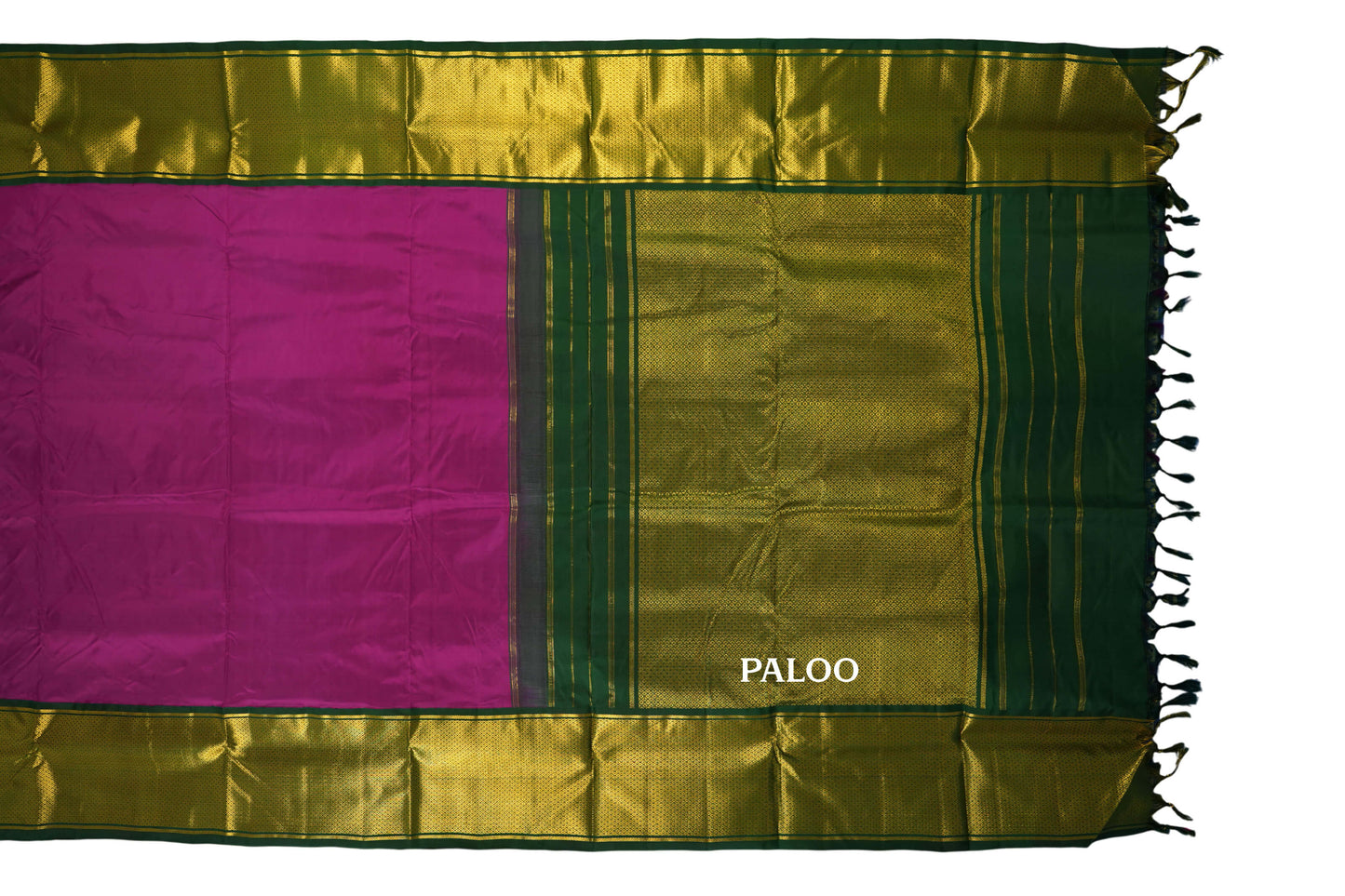 ten yards madisar silk saree paloo