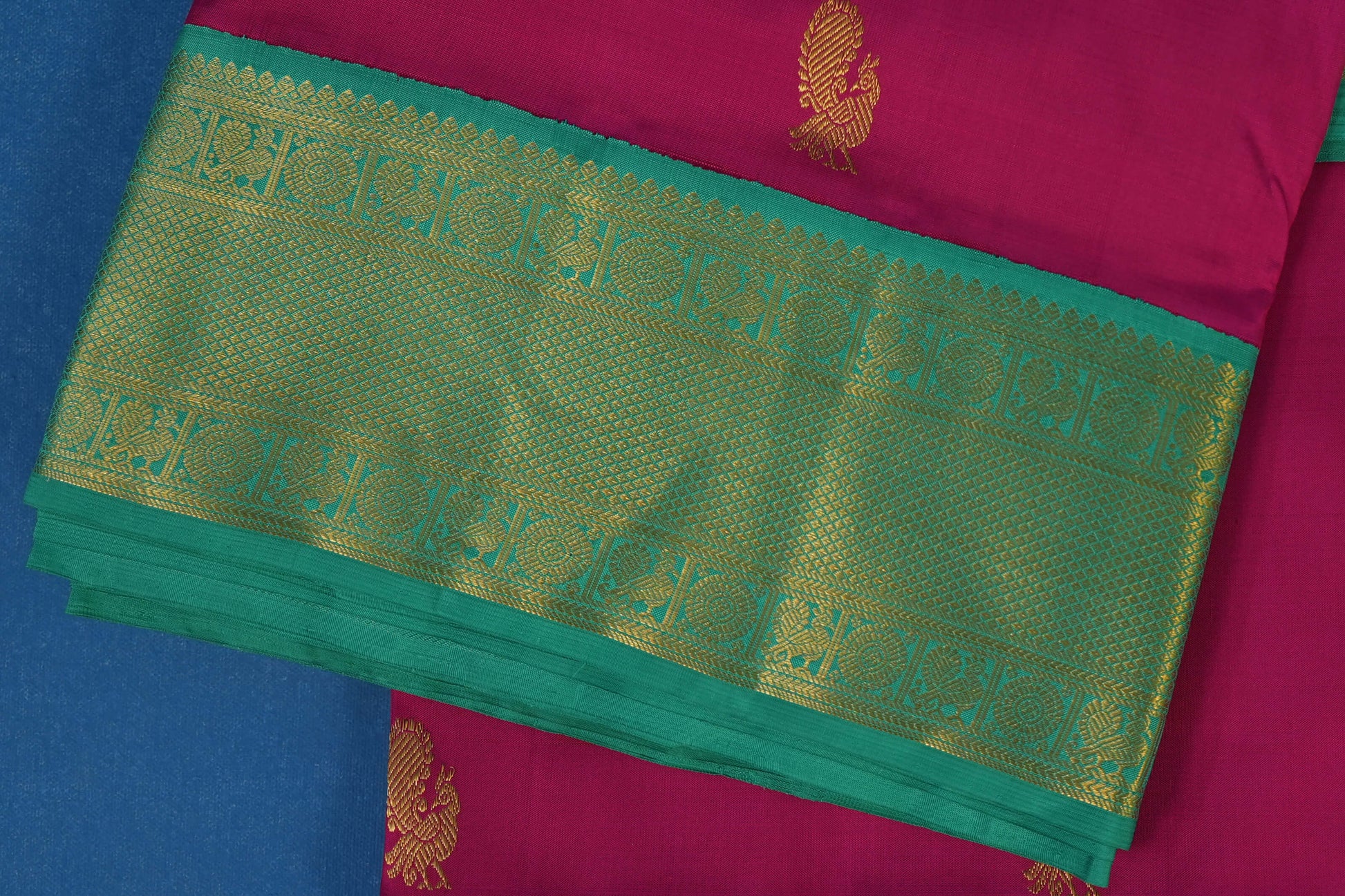 ten yards madisar silk saree borders
