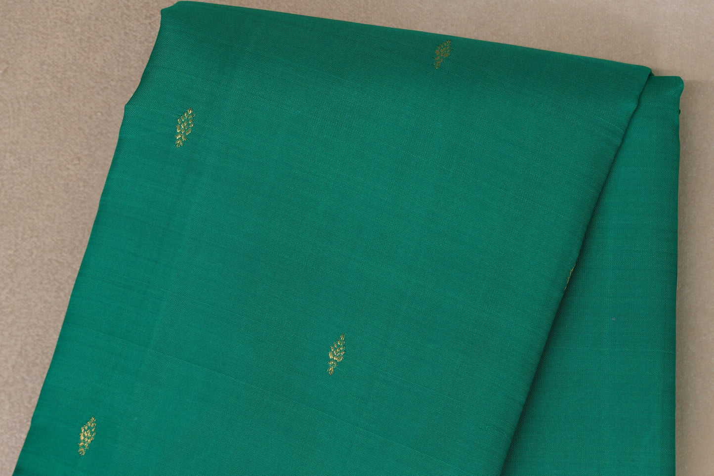 Emerald Green with lavender pink Vintage Kanjivaram Silk Saree by Shreenivas Silks body