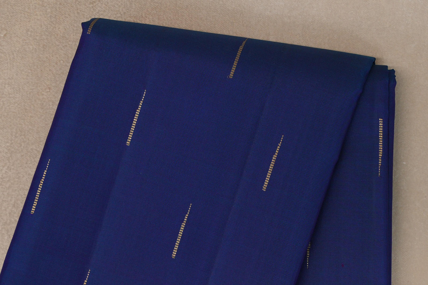 Peacock Blue Vintage Kanjivaram Silk Saree body