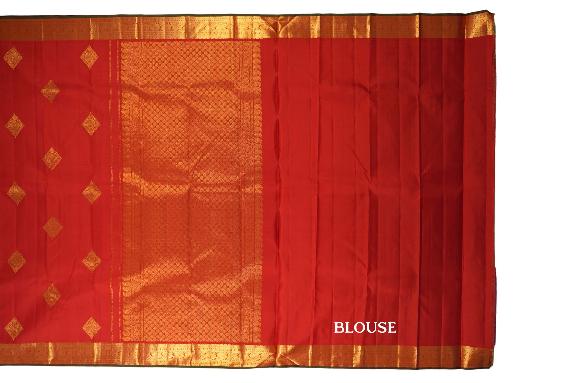 vintage kanjivaram silk saree blouse