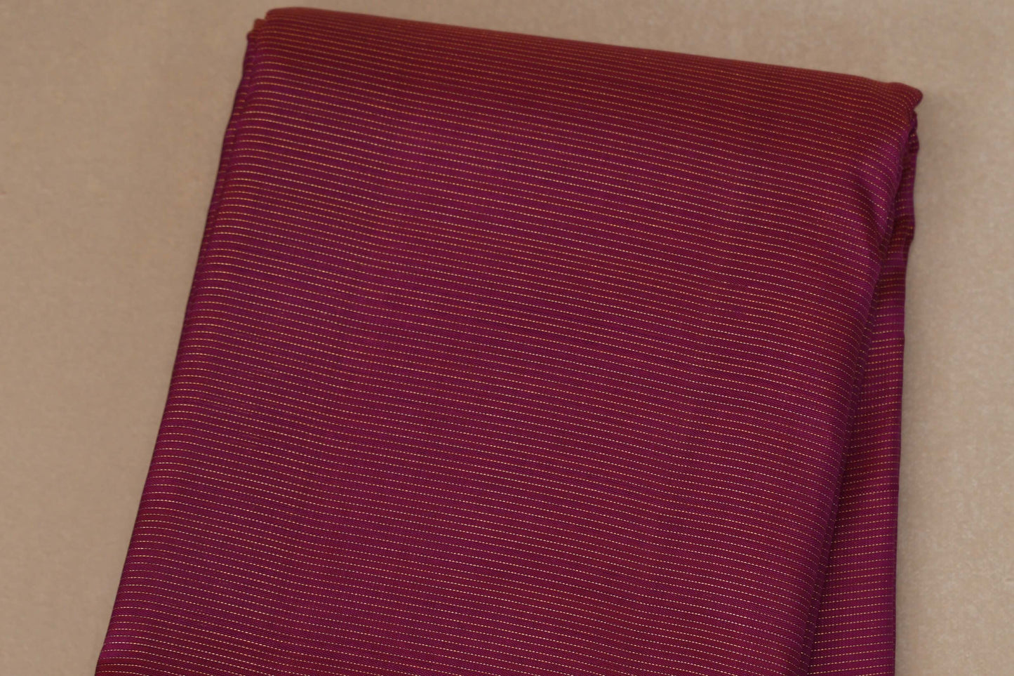 Rani Pink with bottle green border Vintage Kanjivaram Silk Saree by Shreenivas Silks PSSR018680 - Parisera