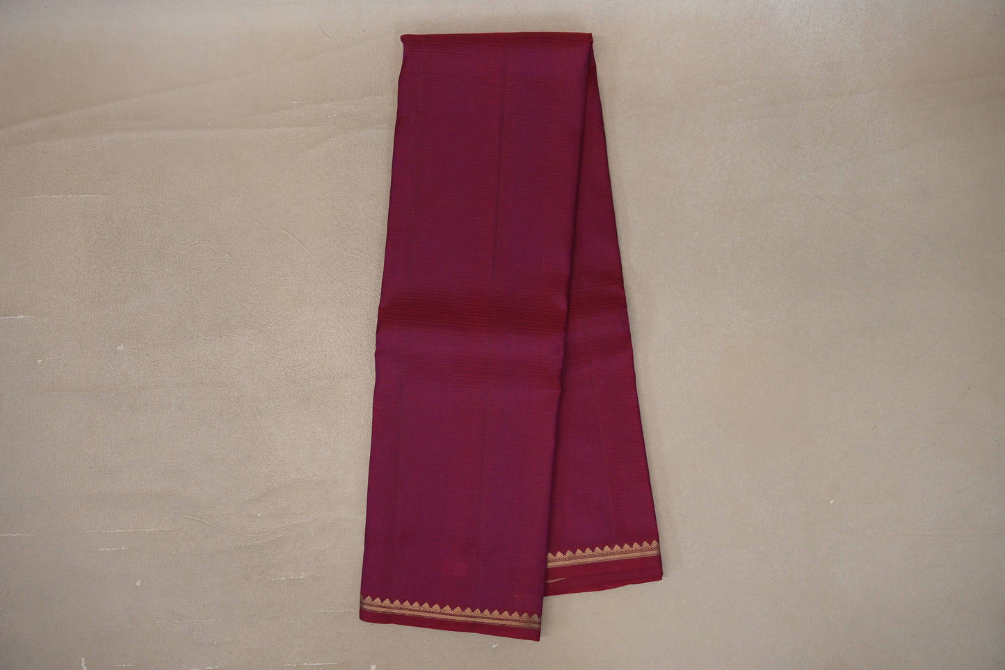 Online Dual Tone of Red & Purple Light Weight Kanchipuram Silk Saree