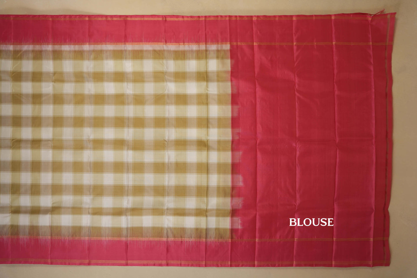 light weight kanjivaram silk saree blouse