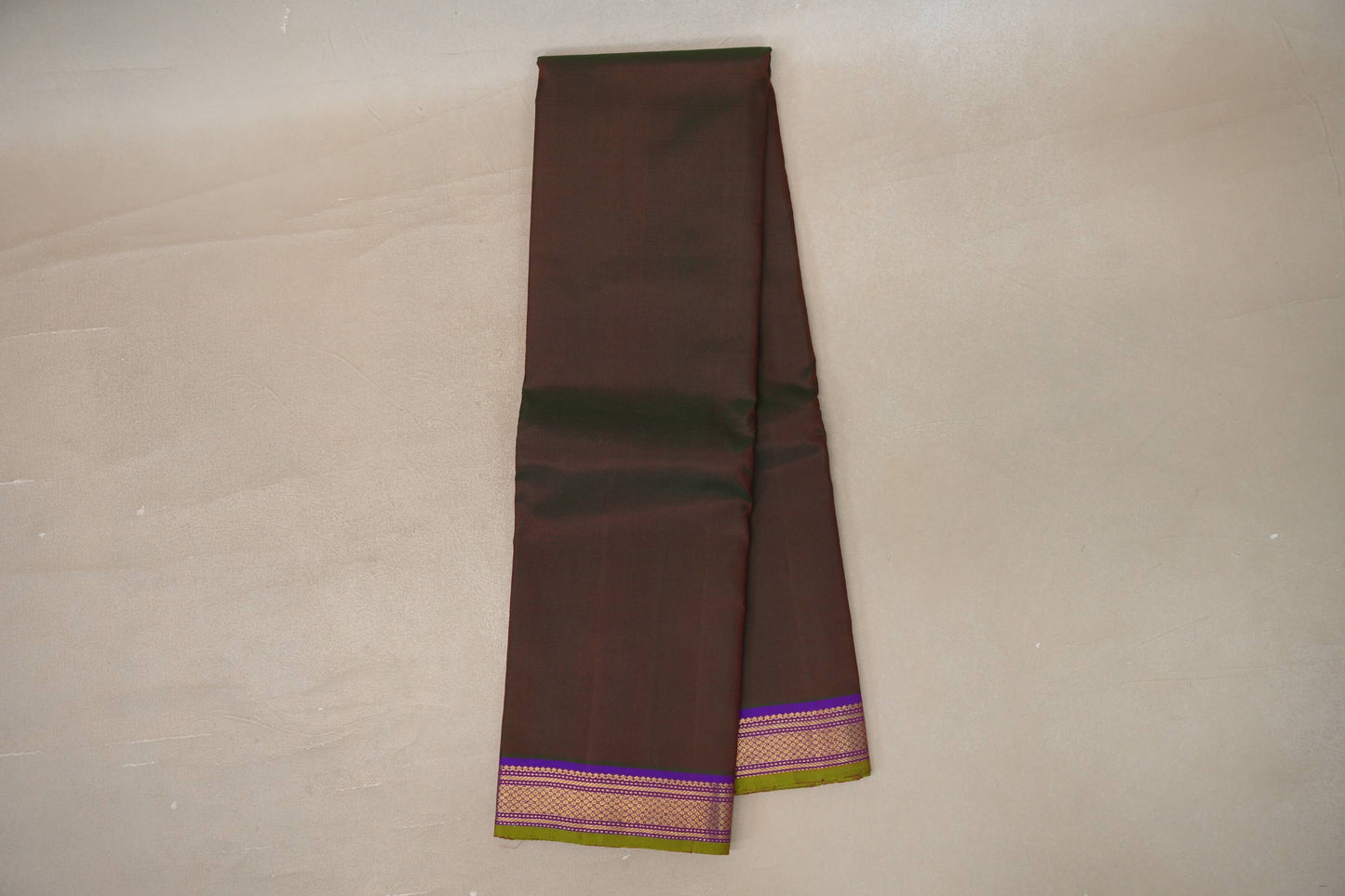 Online Dual Tone of Maroon & Green Vintage Kanjivaram Silk Saree