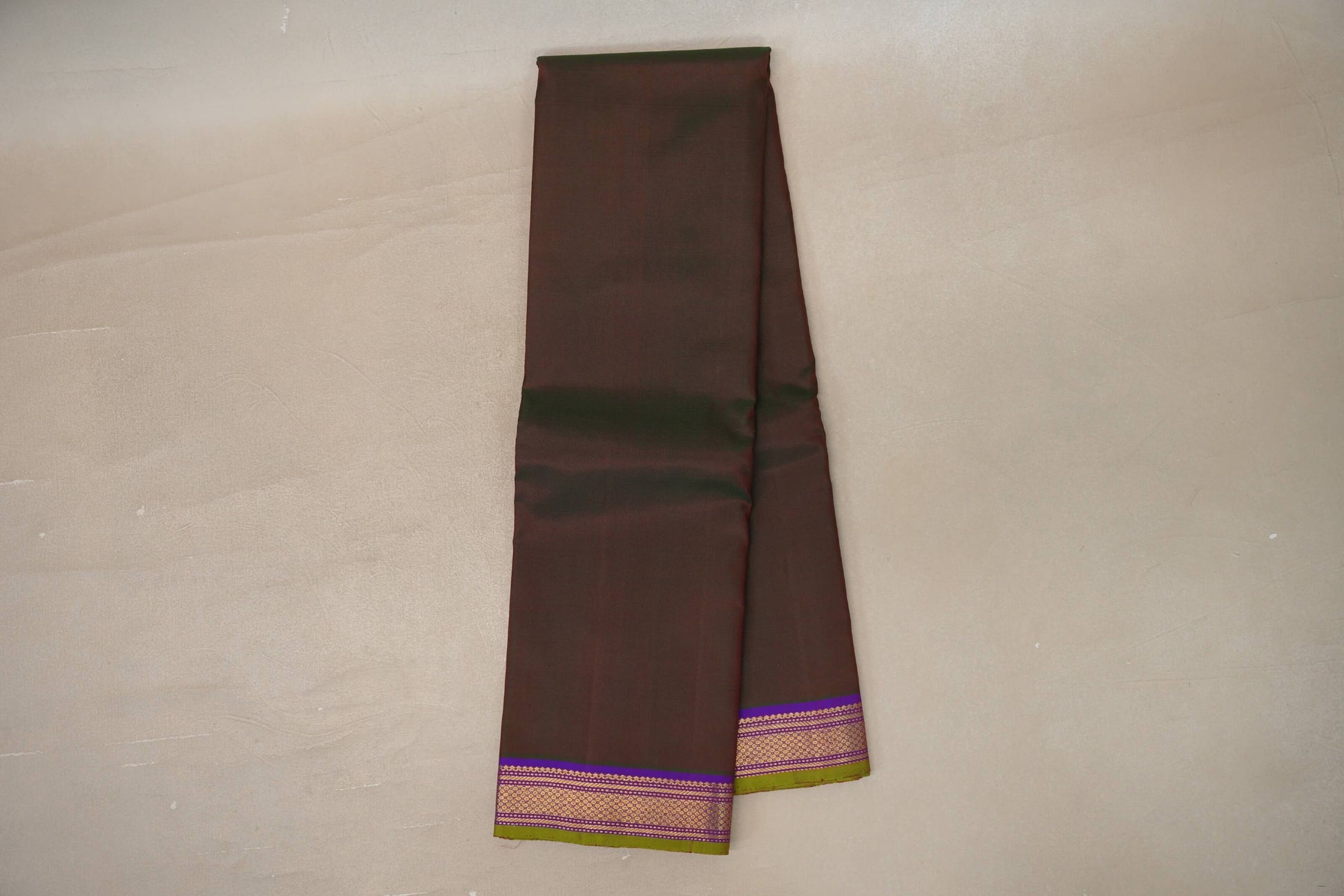 Online Dual Tone of Maroon & Green Vintage Kanjivaram Silk Saree