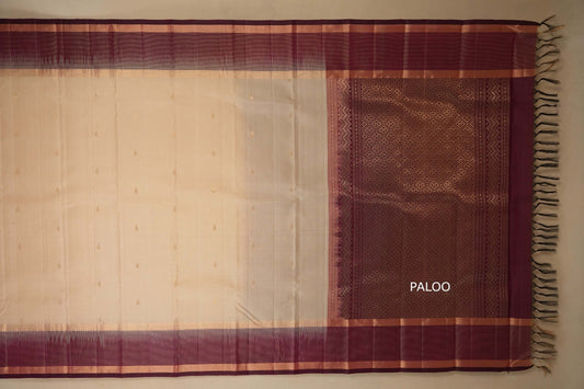 light weight kanchipuram silk saree paloo