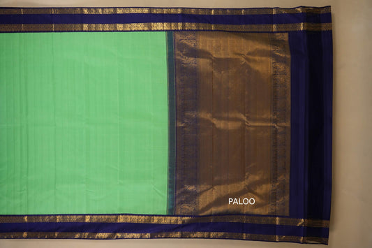 vintage kanjivaram silk saree paloo