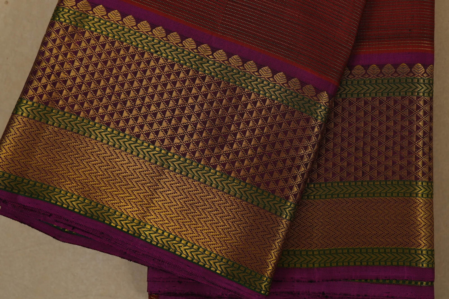 vintage kanjivaram silk saree borders