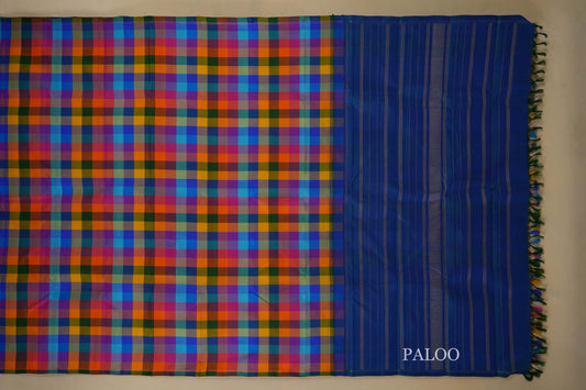 vintage kanjivaram silk saree paloo
