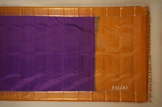light weight kanchipuram silk saree paloo