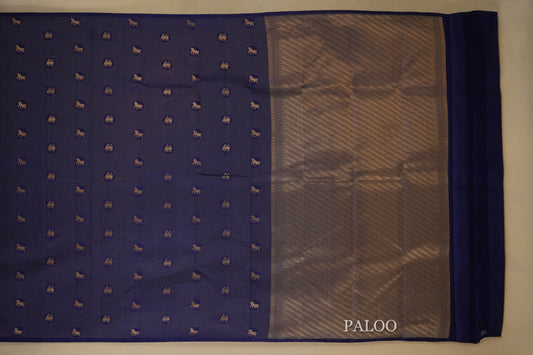 light weight kanchipuram silk saree paloo
