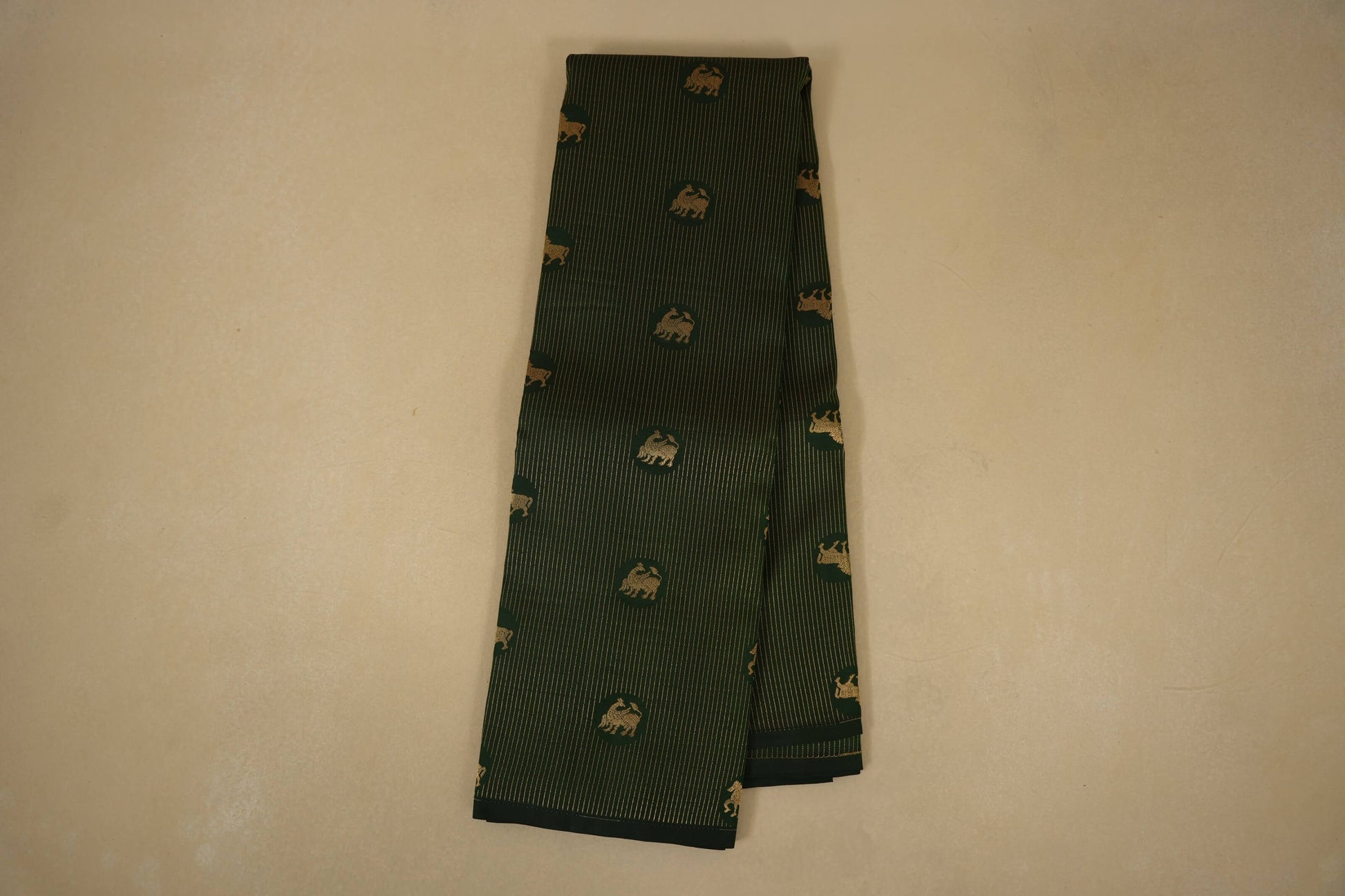 Borderless light weight kanchipuram silk saree