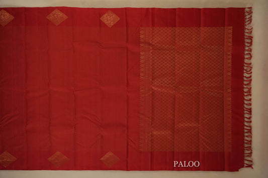 light weight kanchipuram silk saree paloo