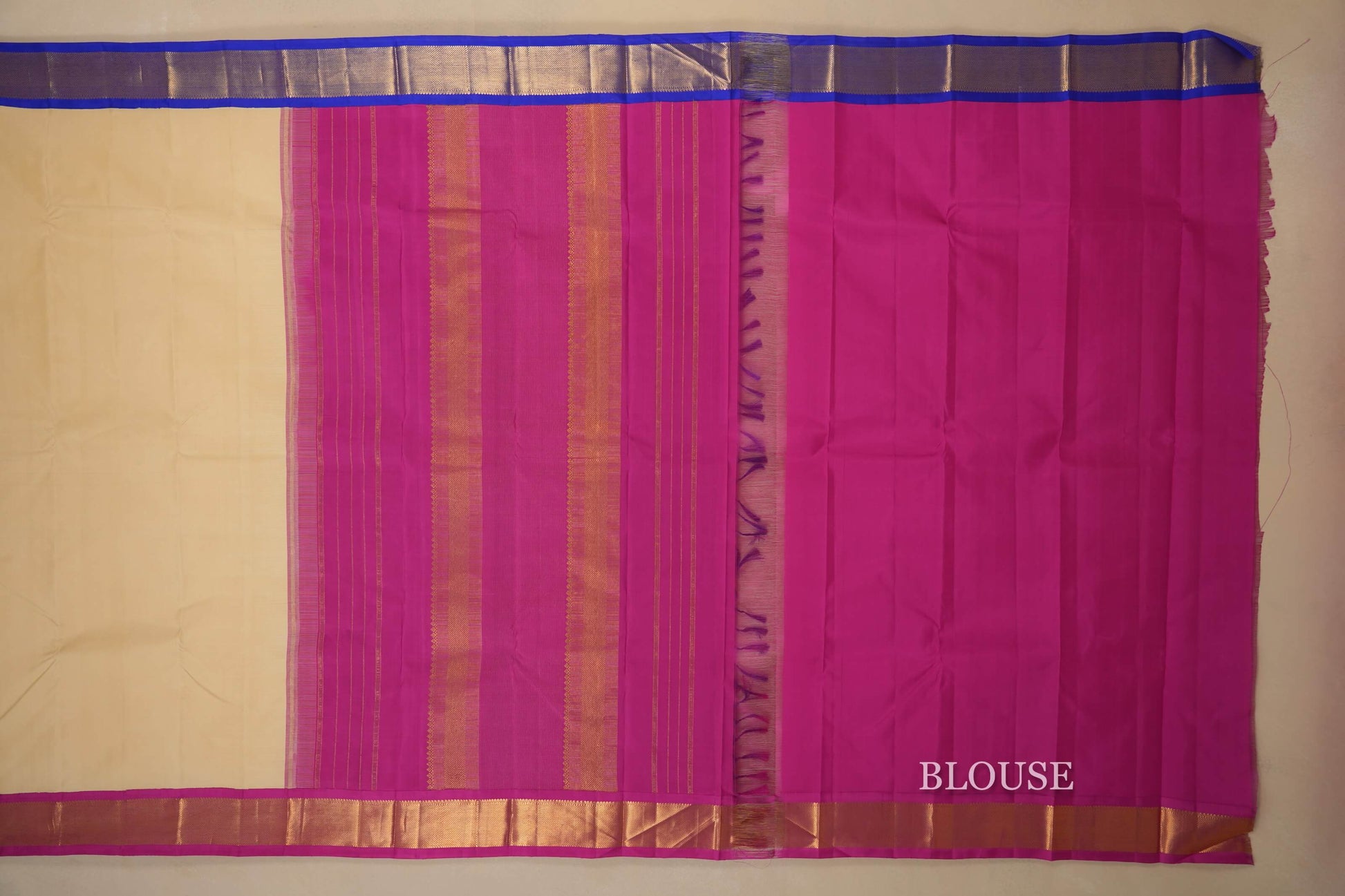 vintage kanjivaram silk saree blouse