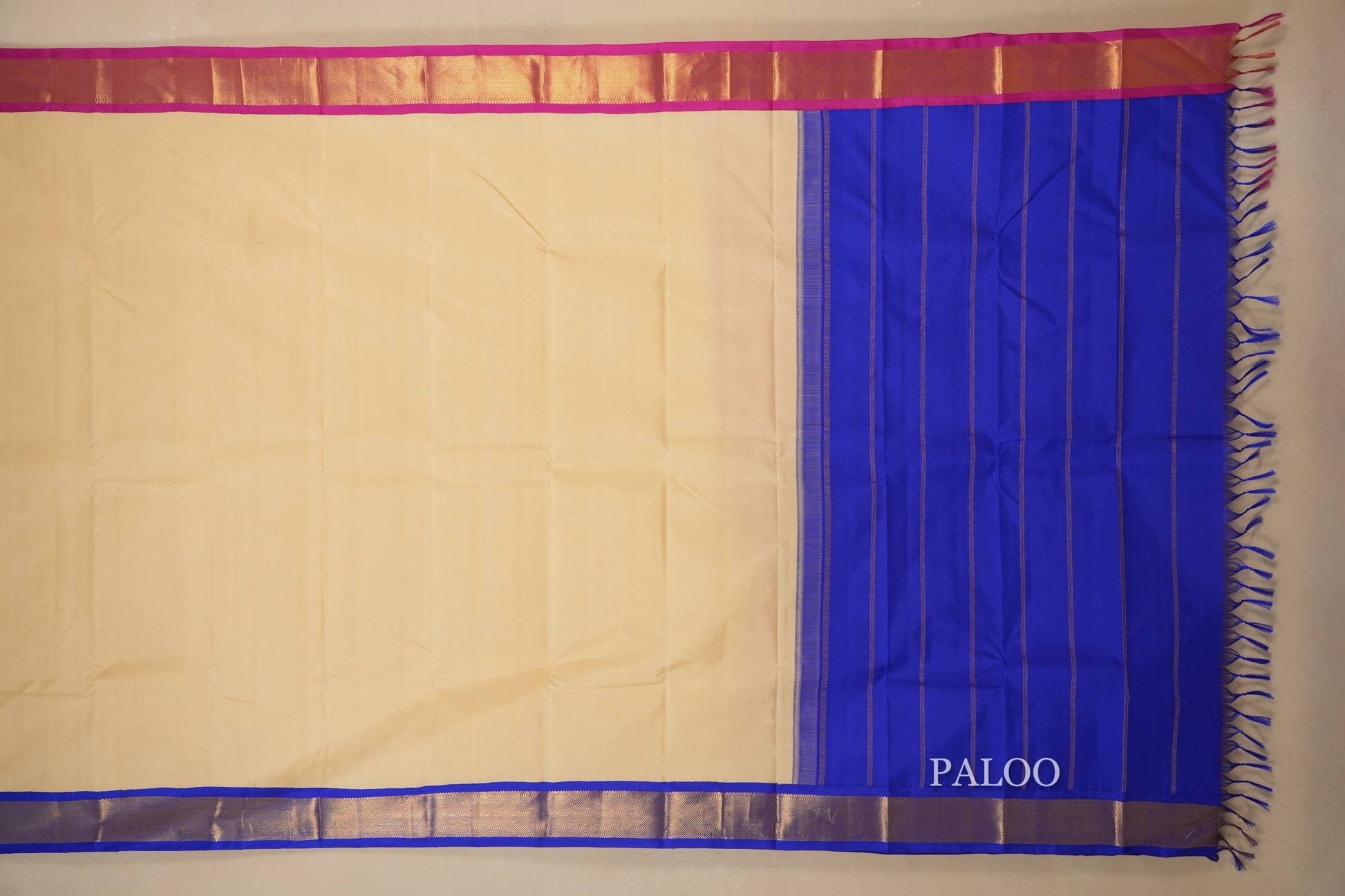 vintage kanjivaram silk saree paloo