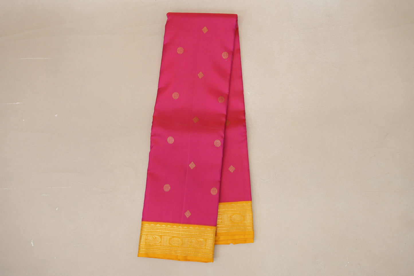 Bright Pink Vintage Kanjivaram Silk Saree online