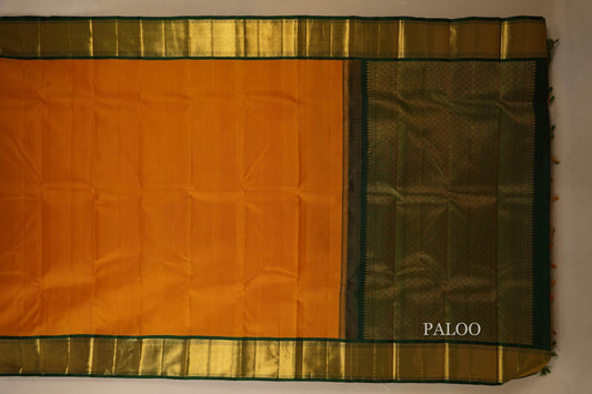 vintage kanjivaram silk saree paloo