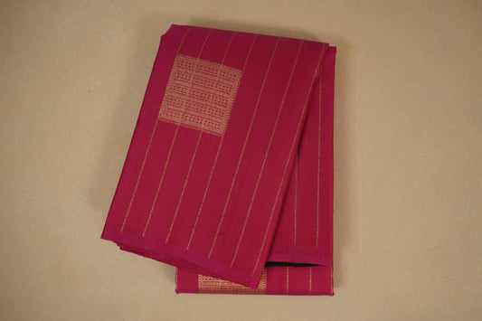 Pink vintage kanjivaram silk saree