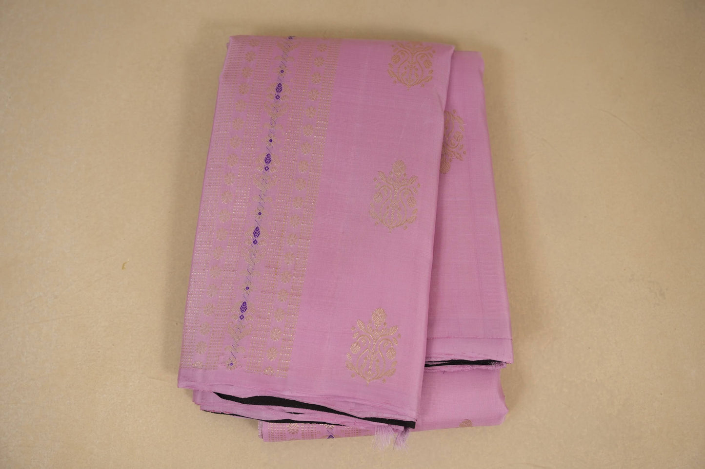 Baby pink vintage kanjivaram silk saree