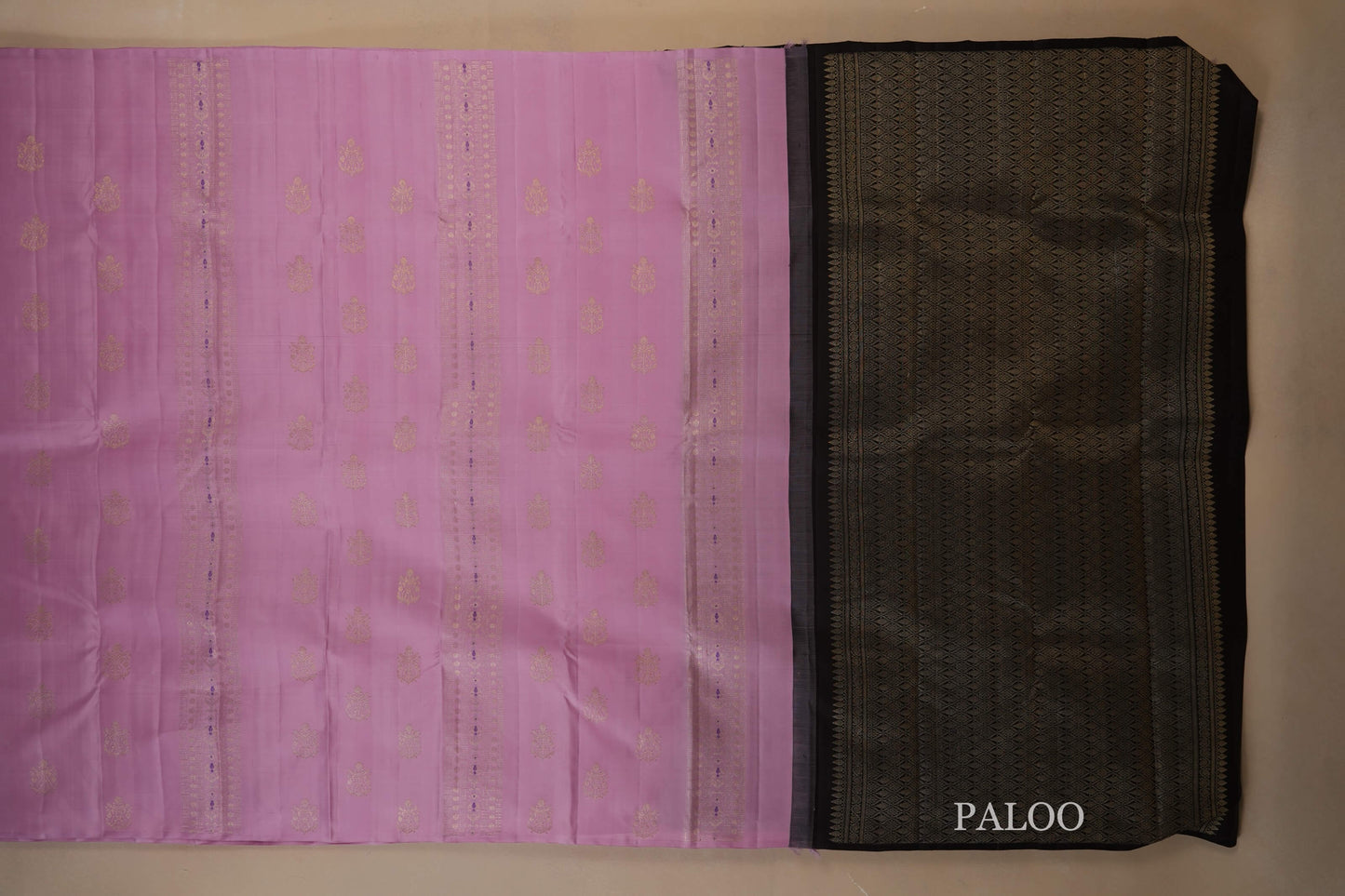 vintage kanjivaram silk saree paloo